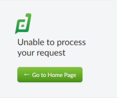 Zoho Desk - nu se poate procesa cererea